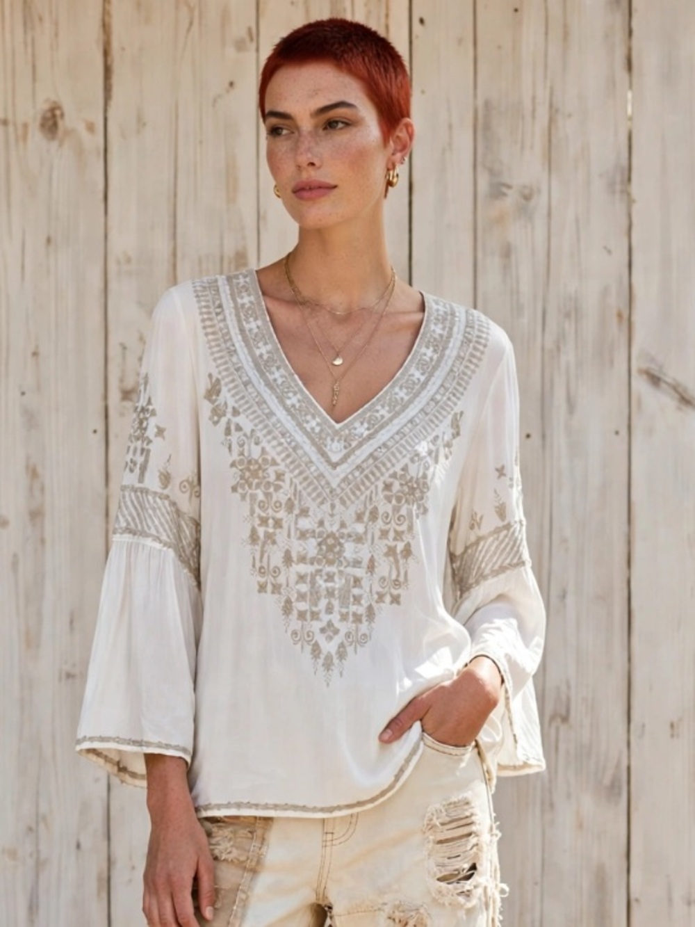 3 for $25 Chelsea and Theodore blouse